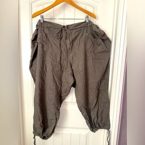 Linen Crop Pant